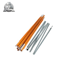 7000 series 7.9 mm OD camping telescopic aluminum flexible tent poles